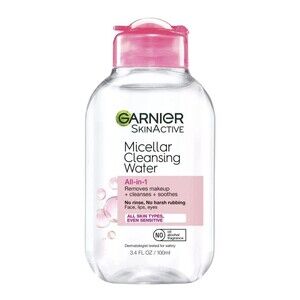 Micellar Cleansing Water All-in-1 Makeup Remover 3.4oz Travel Size NEW